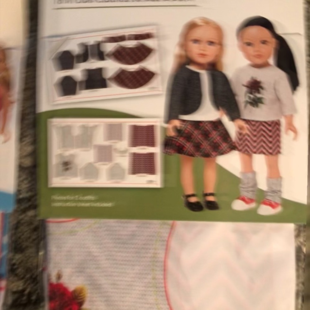 Simplicity American girl 18 doll size Clothes Sewing Patterns - Picture 8 of 8